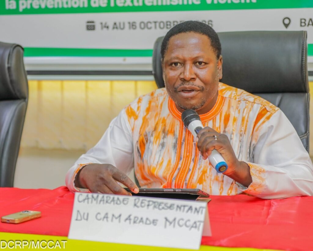 Paul Hamidou Bamogo, chargé de mission représentant le ministre de la Communication, des Arts et du Tourisme